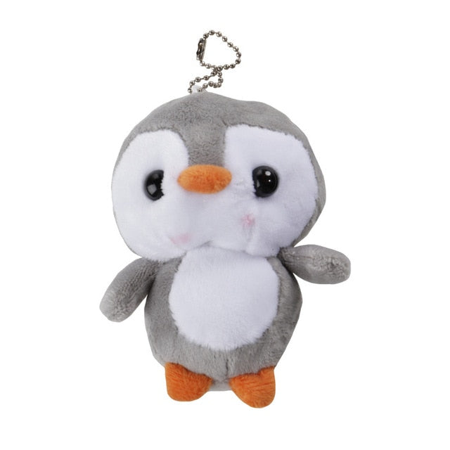 Pingouin 10 cm. Poupée porte-clés . Jouets en peluche.