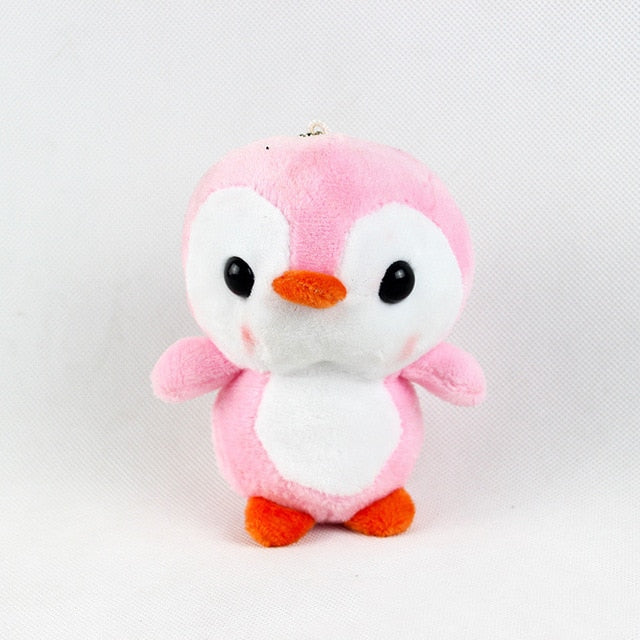 Pingouin 10 cm. Poupée porte-clés . Jouets en peluche.