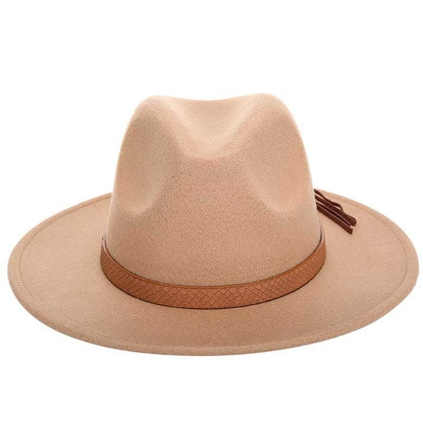 Chapeau de soleil femmes hommes Fedora . Chapeau classique très  élégant. Large bord.  Chapeau imitation laine.  Casquette L XL