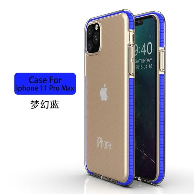 Luxury Transparent Silicone Phone Case For Huawei P30 P40 Mate 20 10 30 Lite Pro P20 Lite 2019 Soft TPU Clear Back Cover Coque